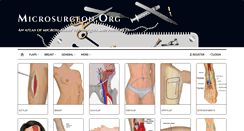 Desktop Screenshot of microsurgeon.org